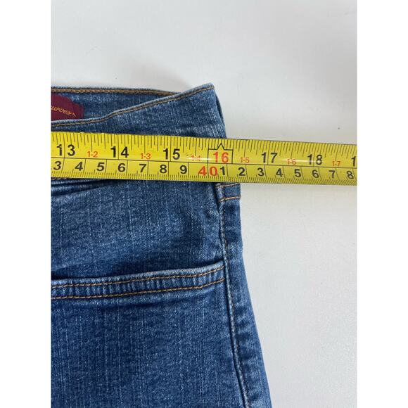 NYDJ Womens Jeans Sz 16 Not Your Daughters Straight Blue Jean - Picture 4 of 8